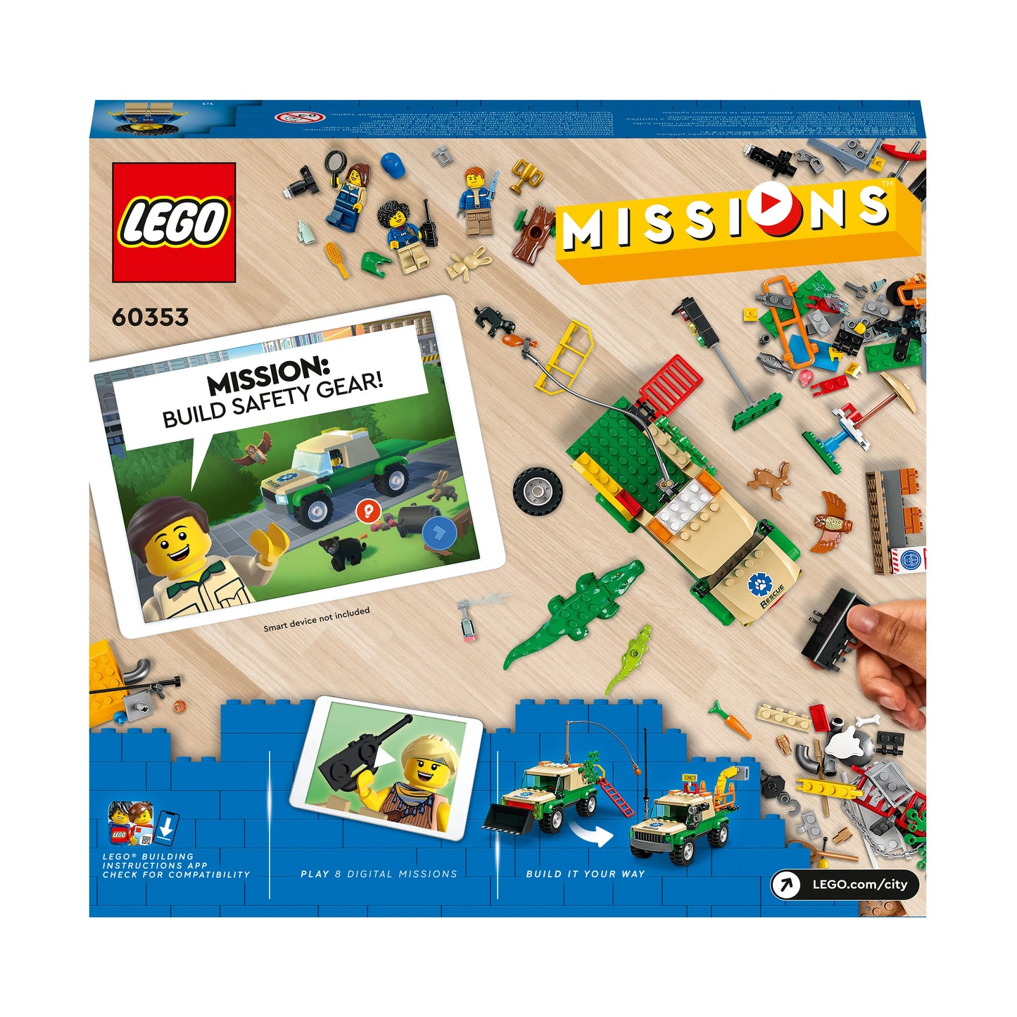 Wilde dieren reddingsmissies-LEGO City