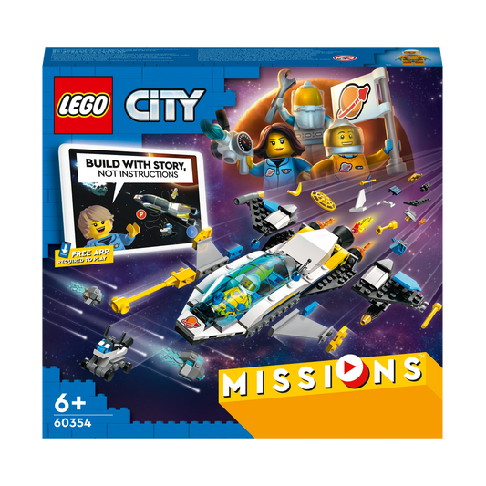 Ruimteschip voor verkenningsmissies in Mars-LEGO City