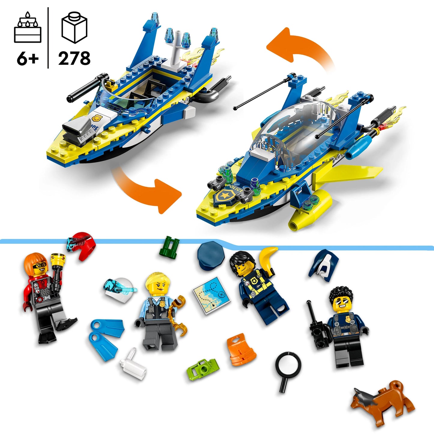 Water Police Detective Missions-LEGO City