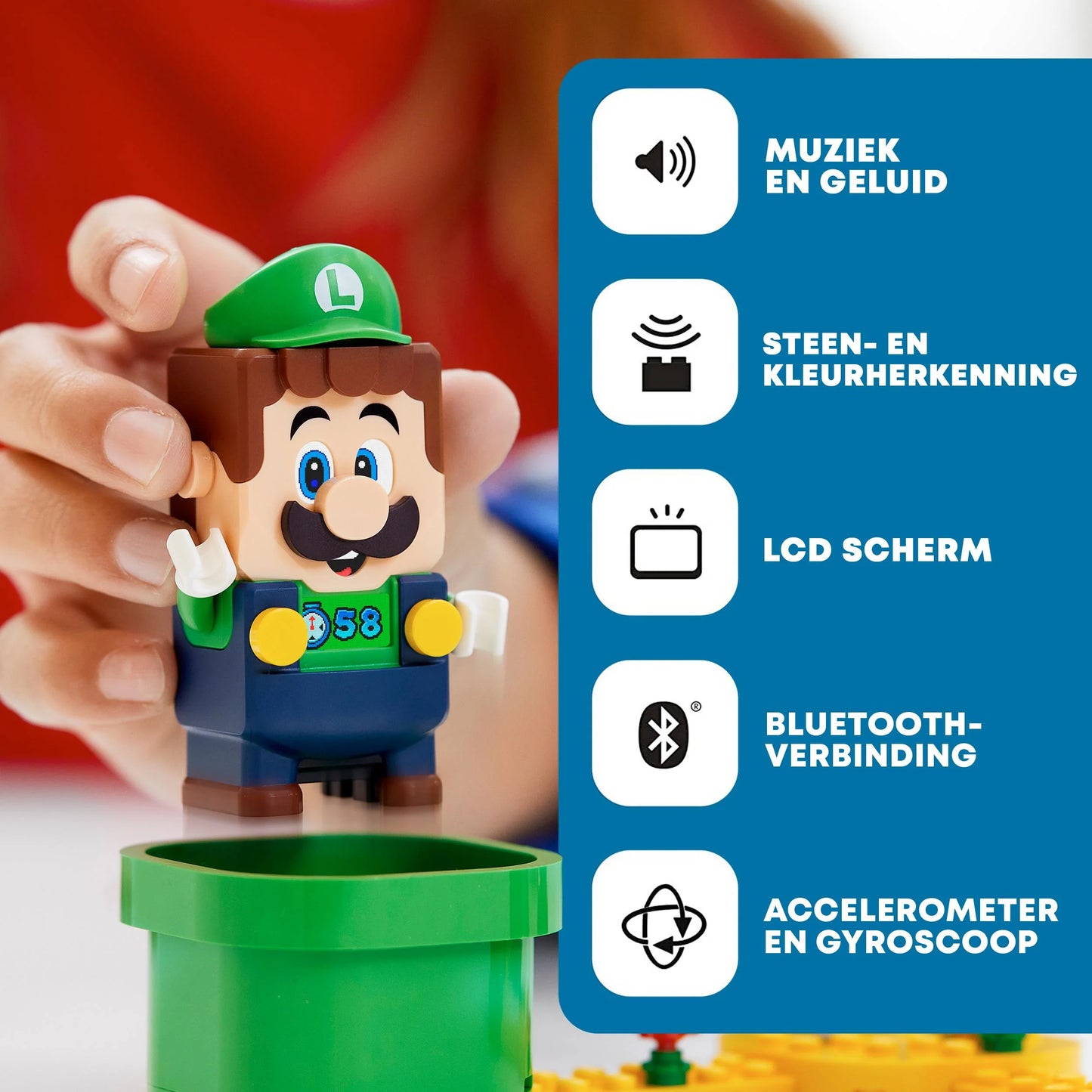 Avonturen met Luigi startset-LEGO Super Mario