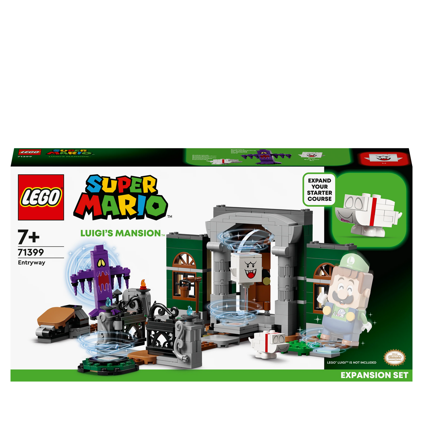 Uitbreidingsset: Luigi's Mansion hal-LEGO Super Mario
