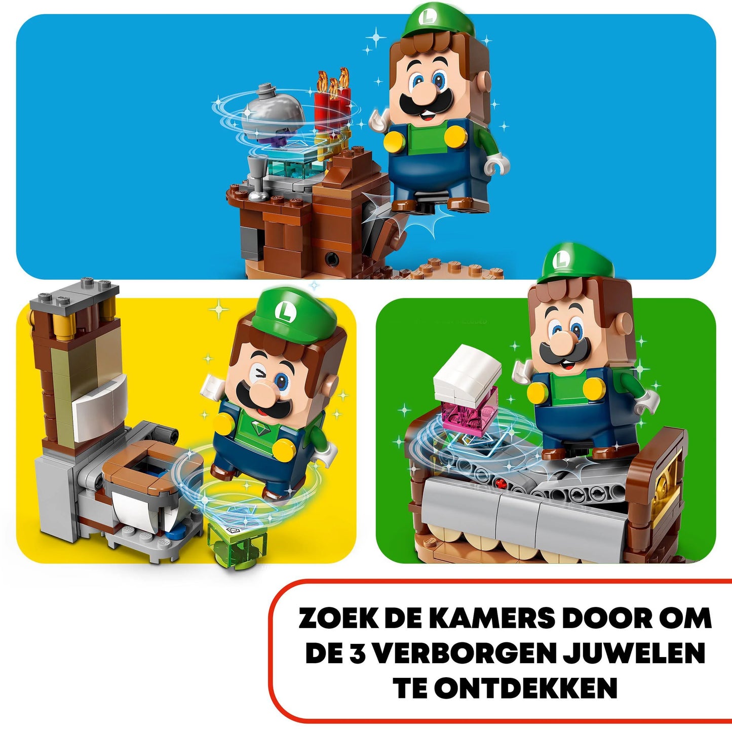 Uitbreidingsset: Verstoppertje in Luigi's Mansion-LEGO Super Mario