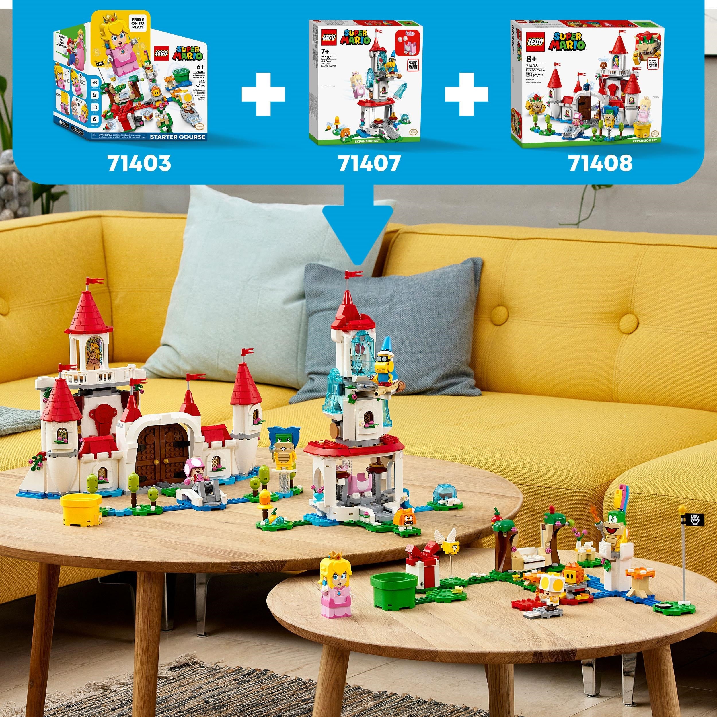 Lego mario table hot sale