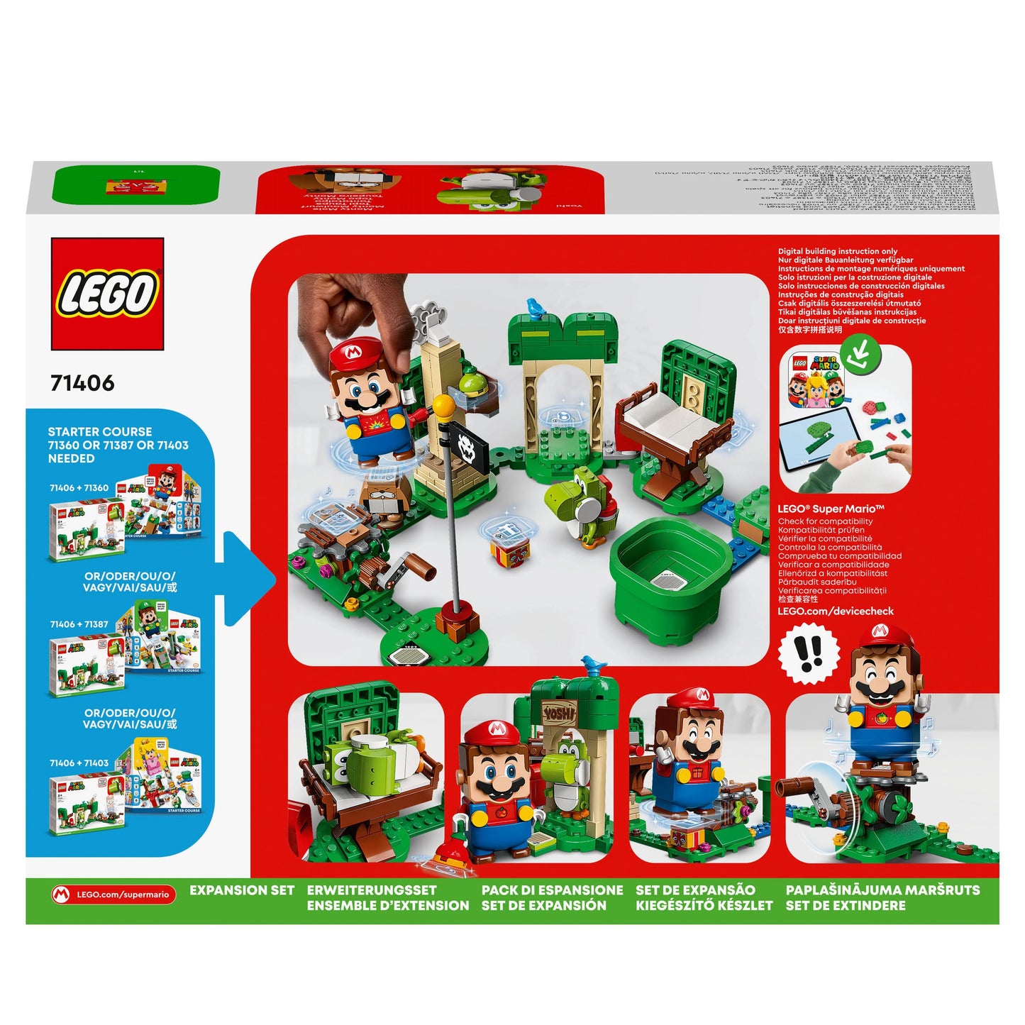 Uitbreidingsset: Yoshi's Cadeauhuisje-LEGO Super Mario