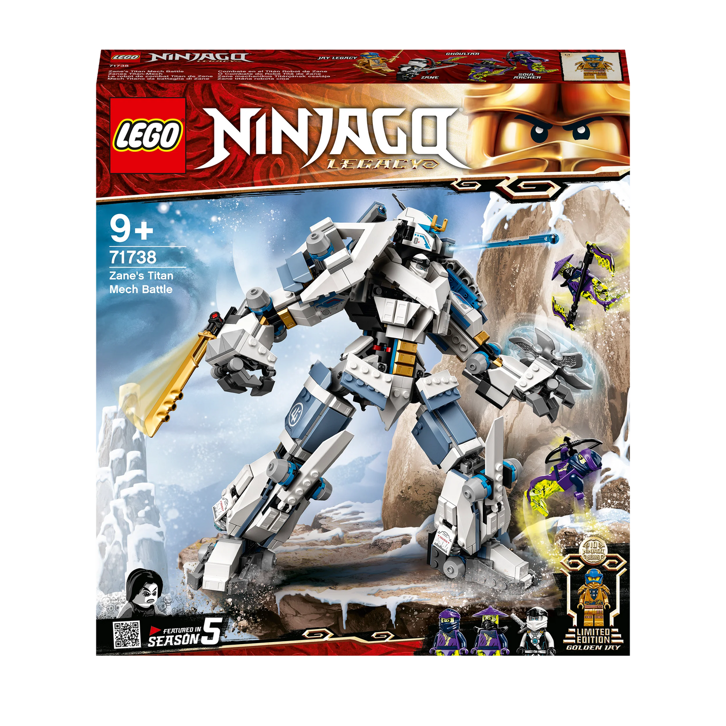 Zane's Titanium Mecha Duel-LEGO Ninjago