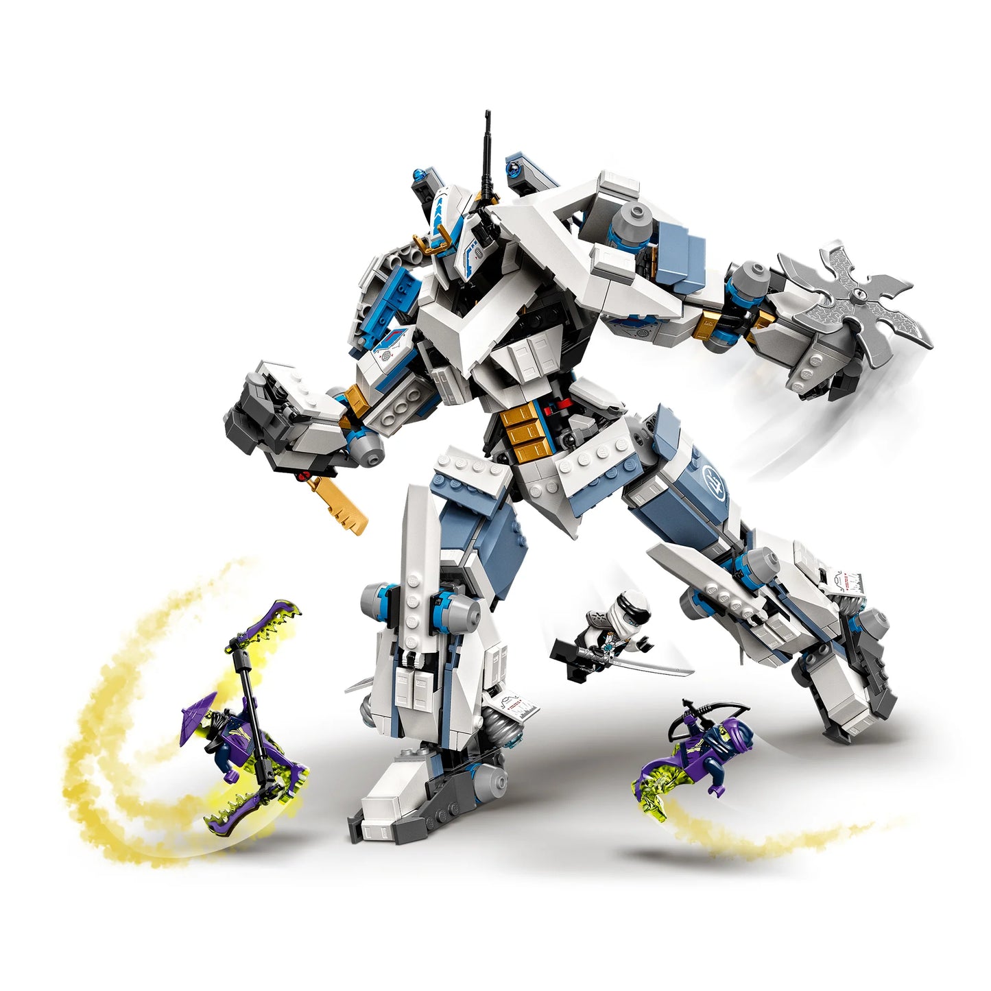 Zane's Titanium Mecha Duel-LEGO Ninjago