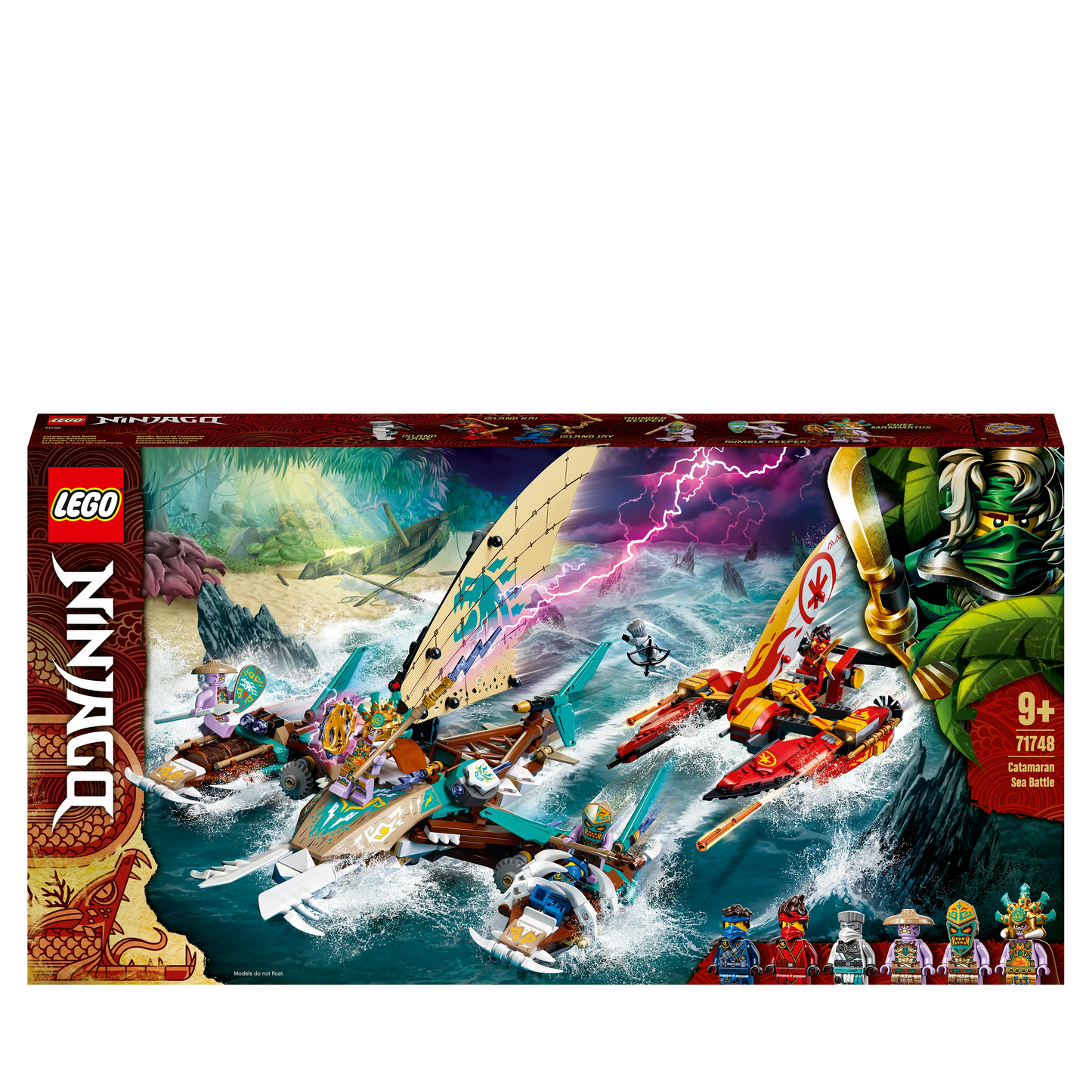 Catamaran zeeslag-LEGO Ninjago
