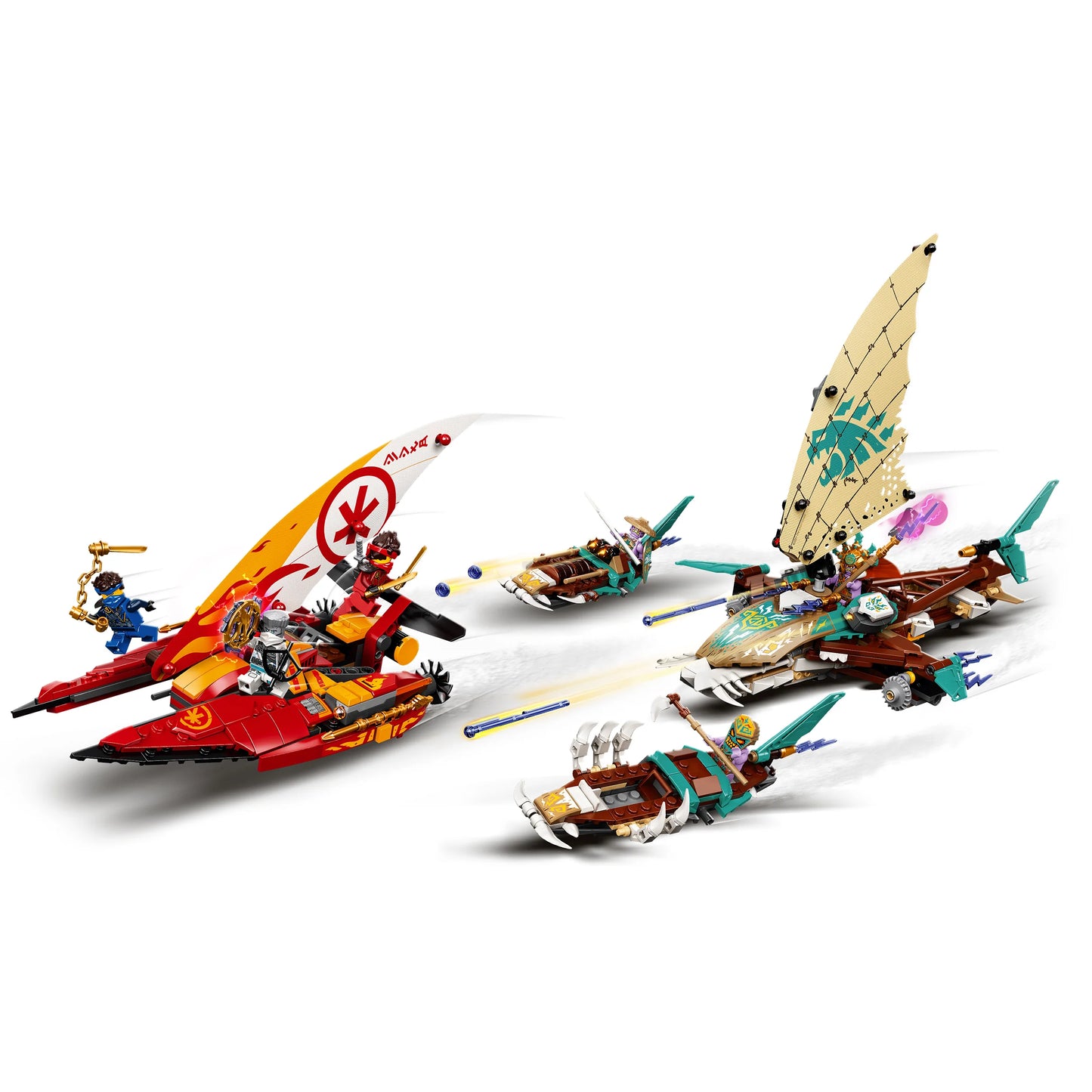 Catamaran zeeslag-LEGO Ninjago