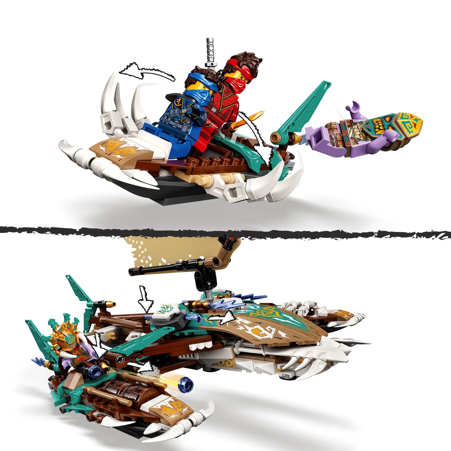 Catamaran Battle-LEGO Ninjago