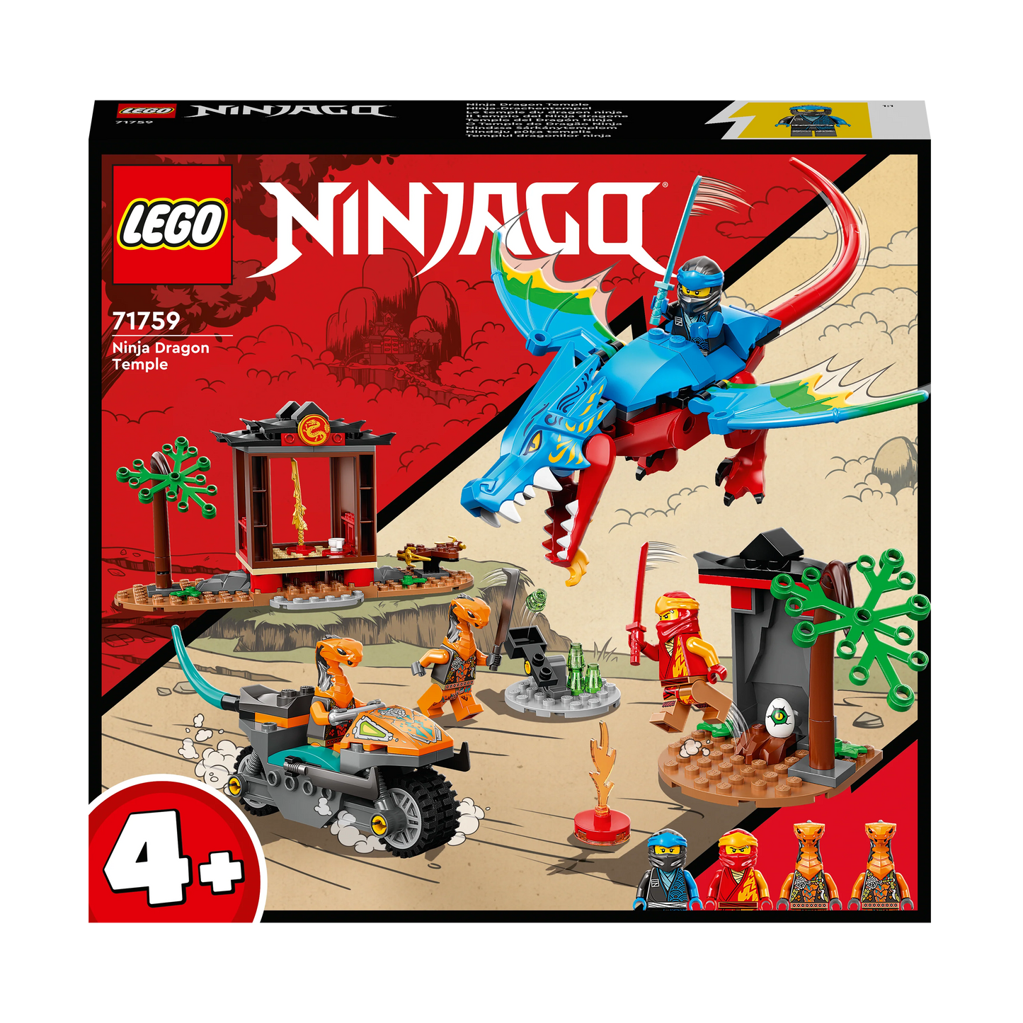 Ninja drakentempel-LEGO Ninjago
