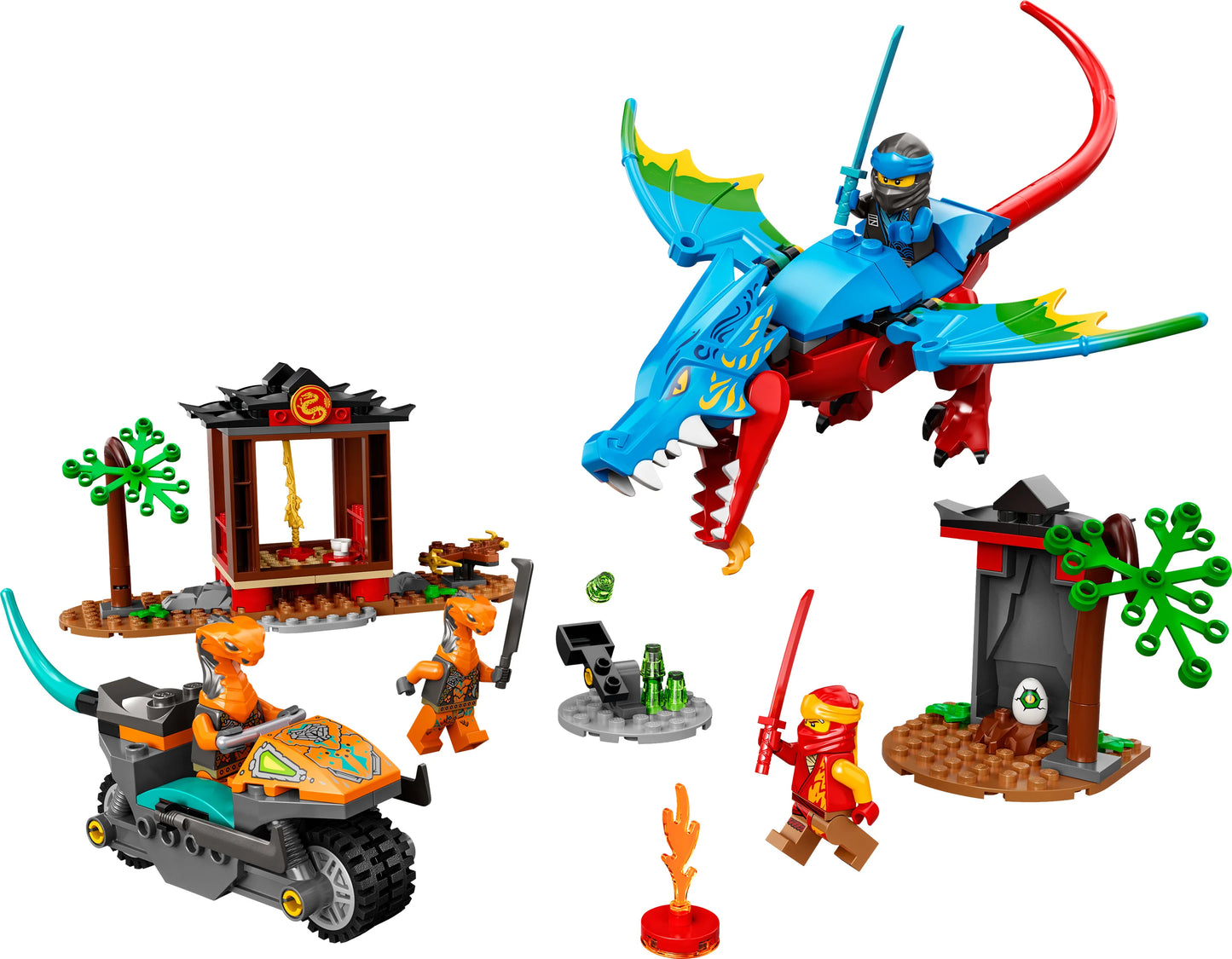 Ninja drakentempel-LEGO Ninjago