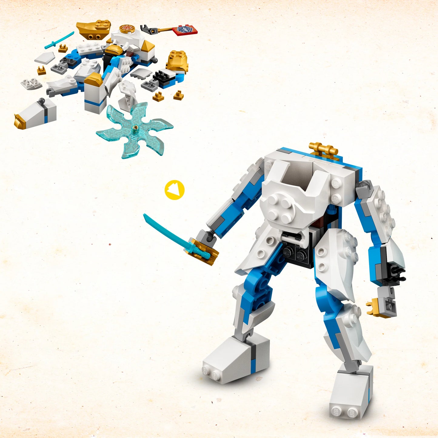 Zane's power-upmecha EVO-LEGO Ninjago