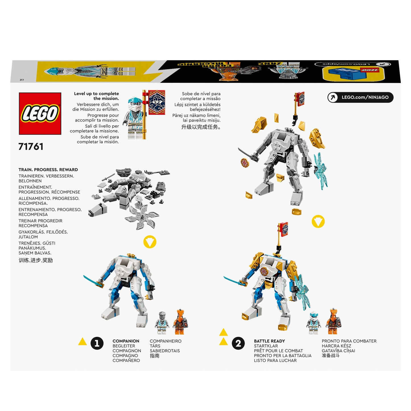 Zane's power-up mech EVO-LEGO Ninjago