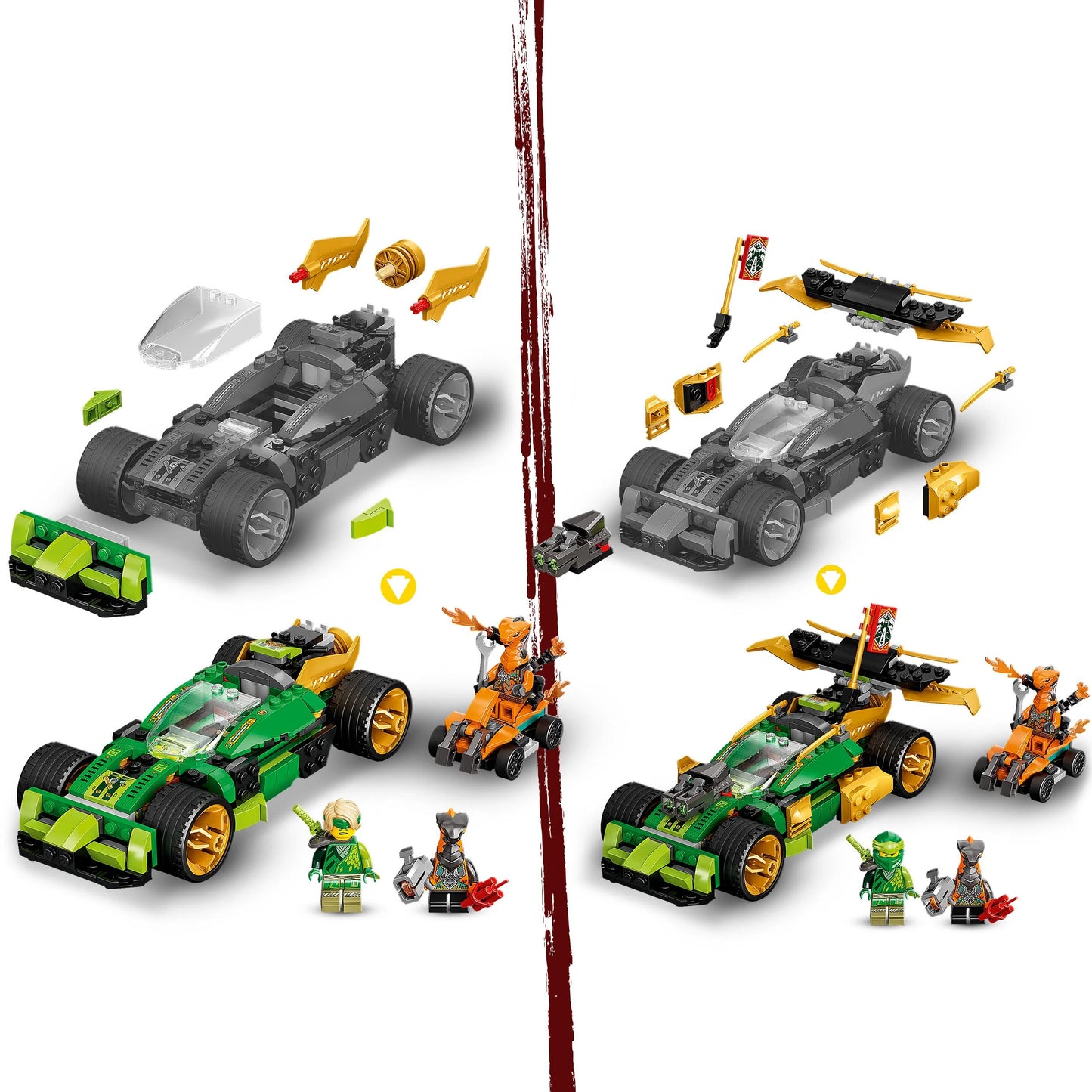 Lloyd's racing car EVO-LEGO Ninjago