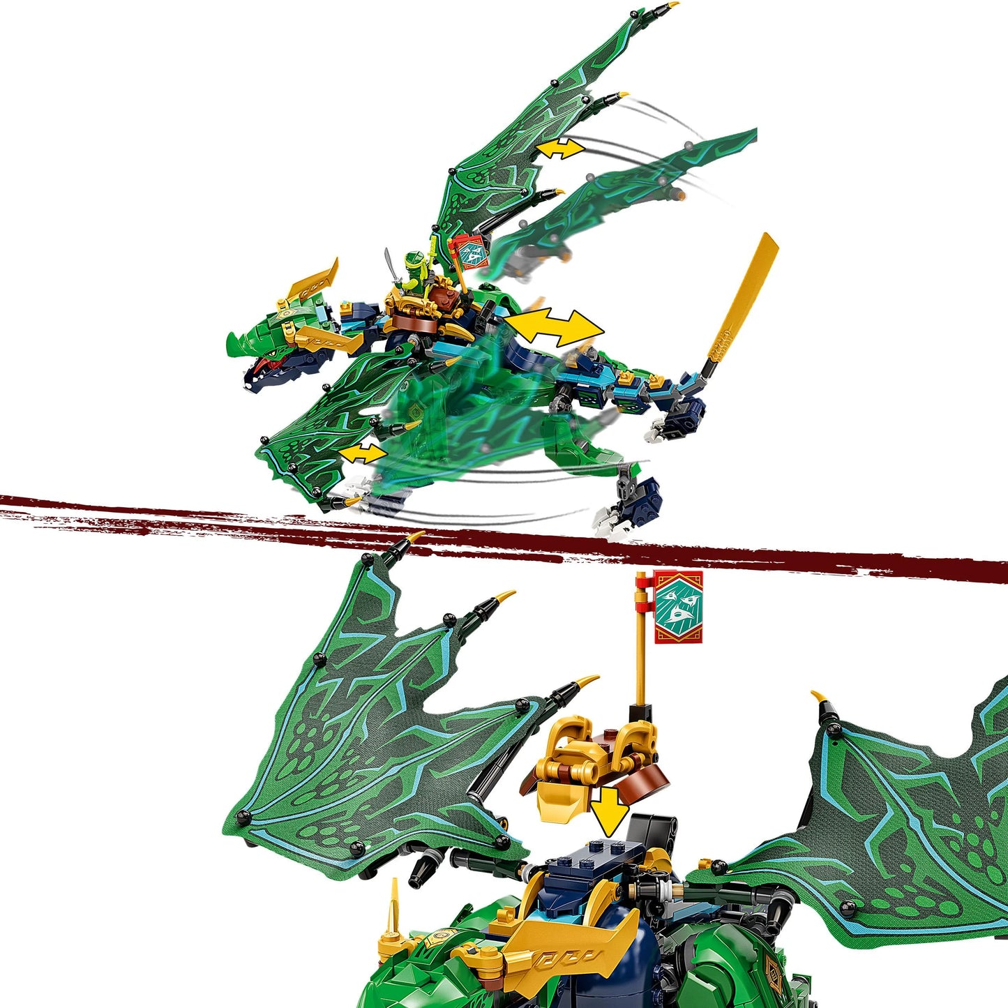 Lloyd's Legendarische Draak-LEGO Ninjago