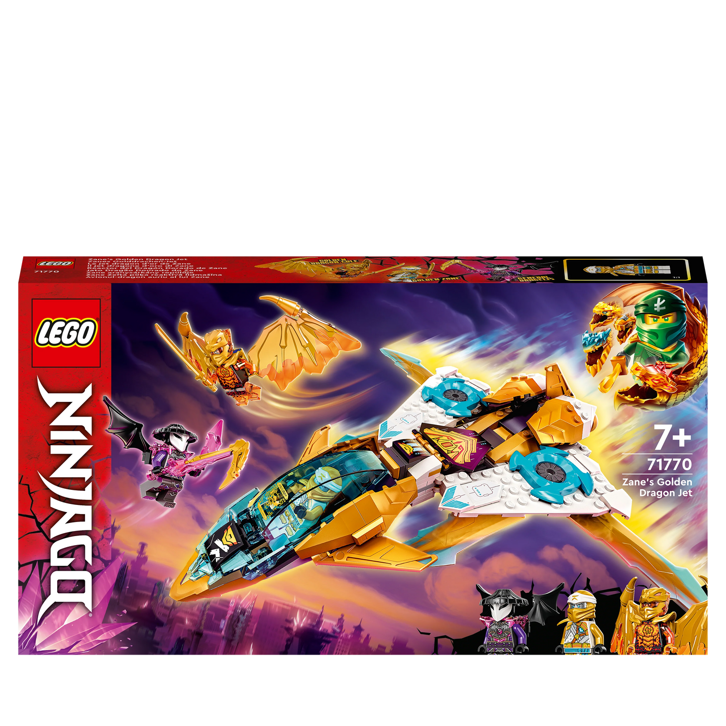 Zane's gouden drakenvliegtuig-LEGO Ninjago