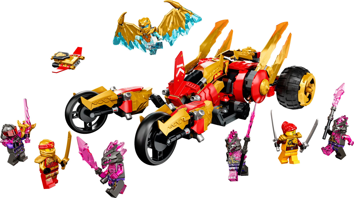 Kai's gouden drakenvoertuig-LEGO Ninjago
