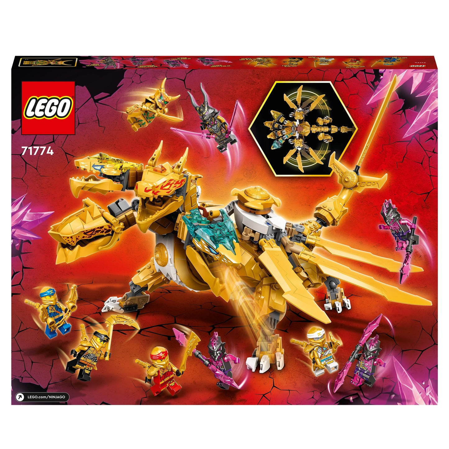 Lloyds Gouden Ultra Draak-LEGO Ninjago