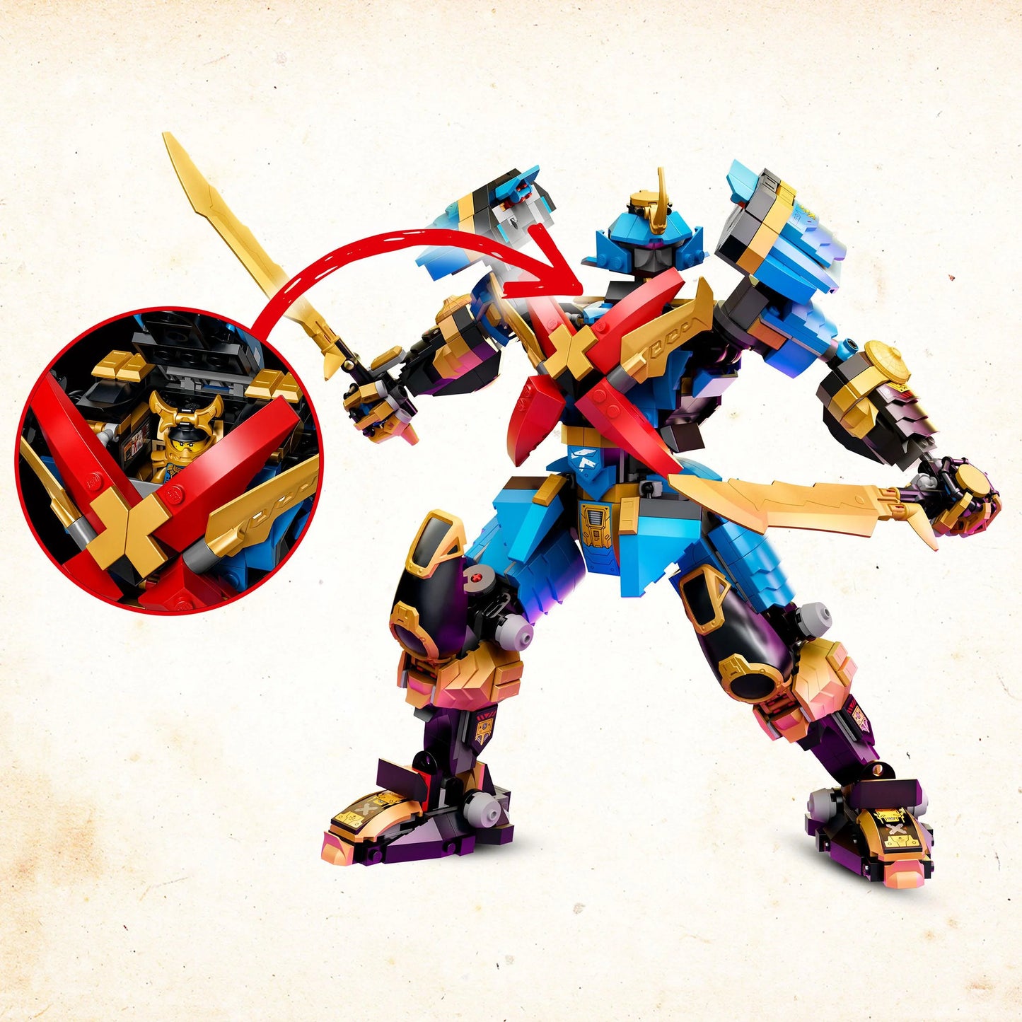 Nya's Samurai X MECH - LEGO Ninjago