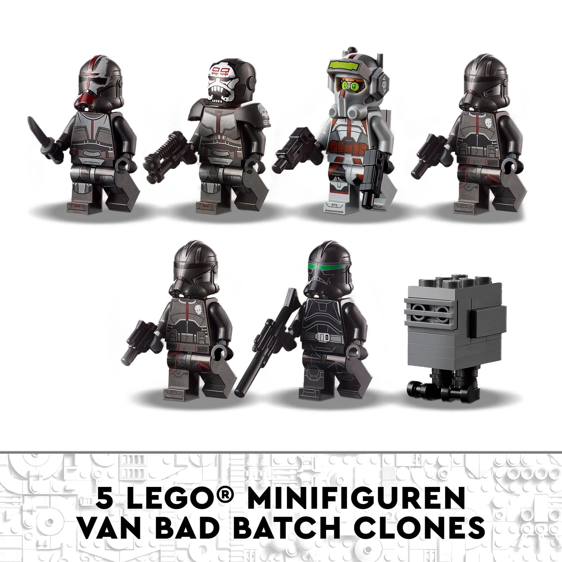 The bad batch best sale clone wars lego