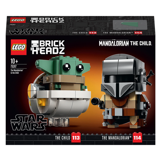 BrickHeadz The Mandalorian and the Child - LEGO Star Wars