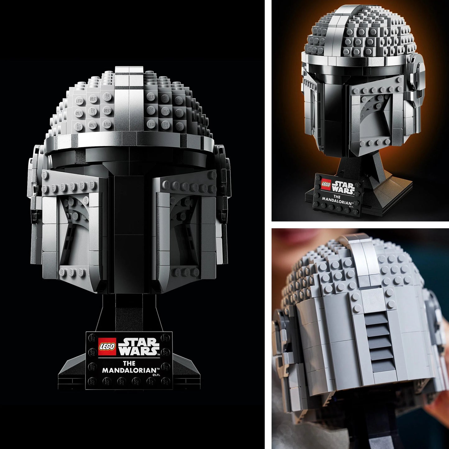 The Mandalorian Helmet-LEGO Star Wars