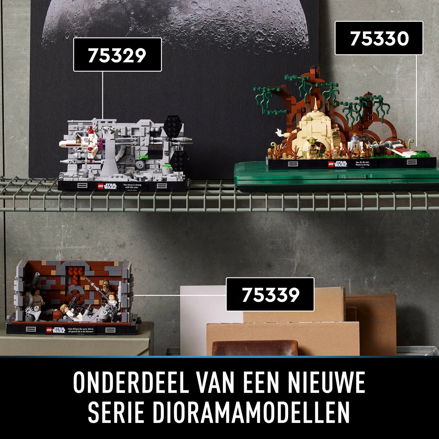 Death Star Trench Run Diorama - LEGO Star Wars