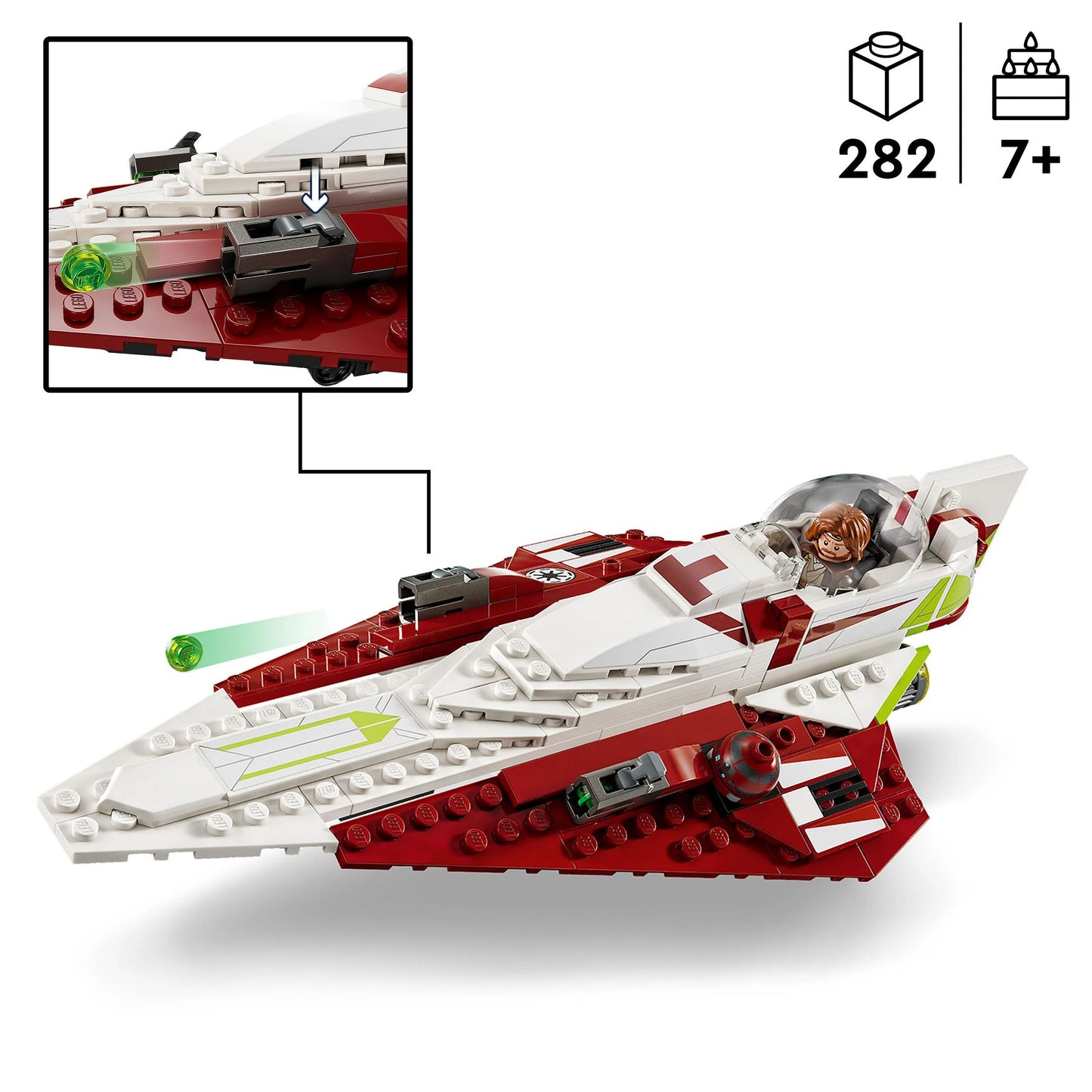The Jedi Starfighter from Obi-Wan Kenobi - LEGO Star Wars