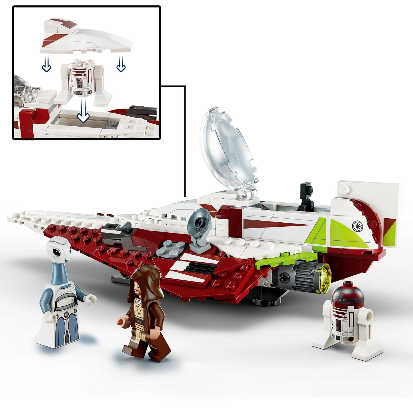 De Jedi Starfighter van Obi-Wan Kenobi-LEGO Star Wars