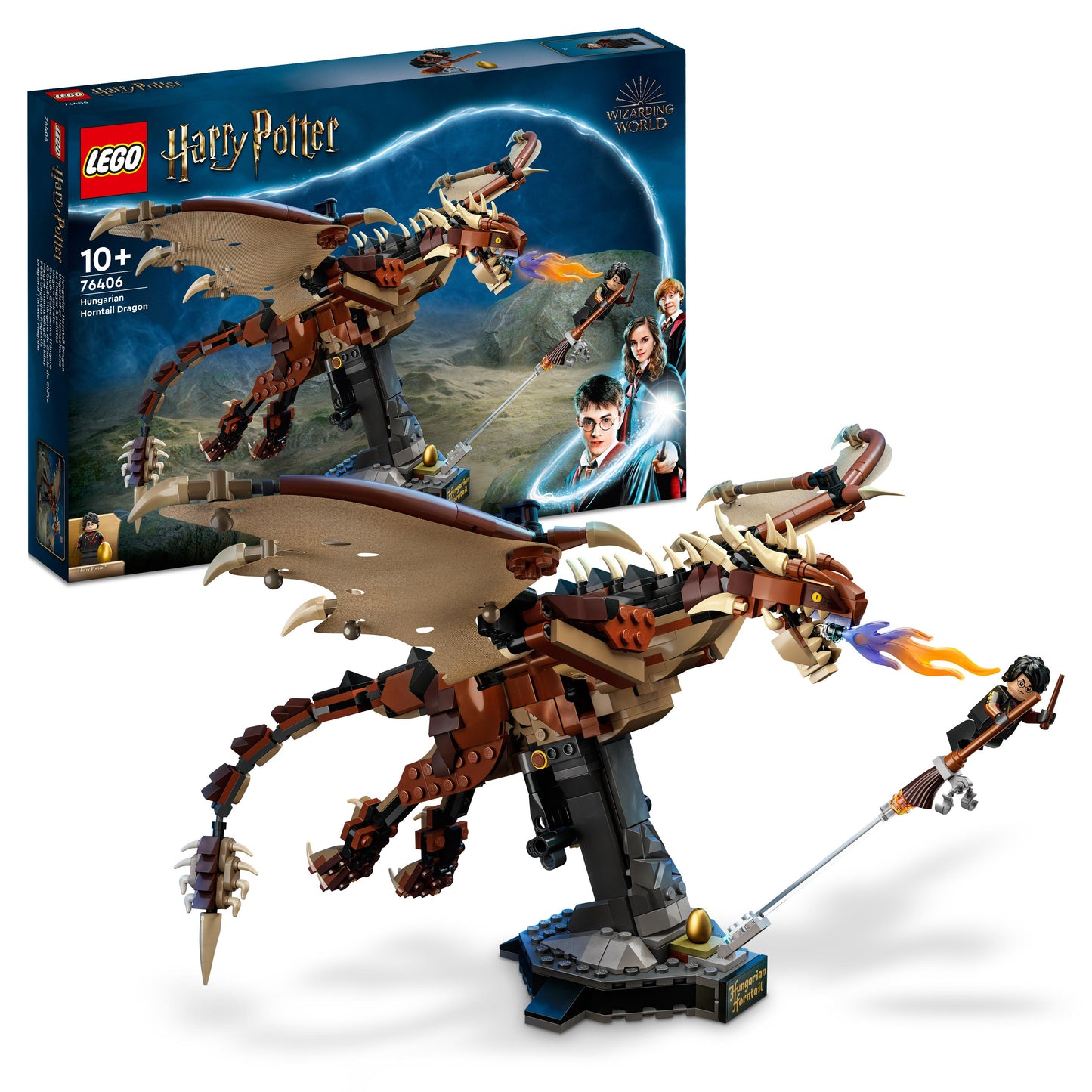 Hongaarse Hoornstaart draak-LEGO Harry Potter
