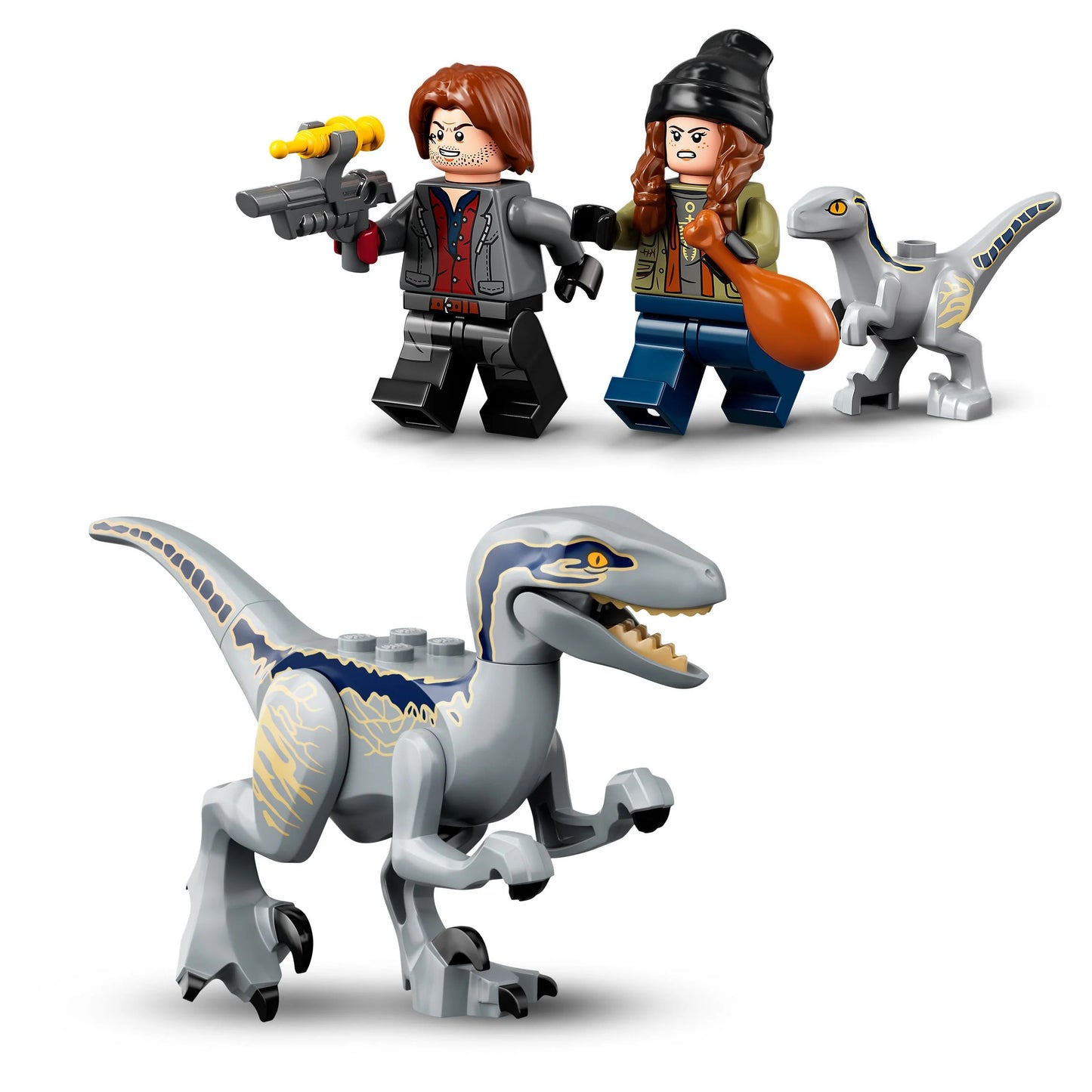 Blue & Beta Velociraptorvangst-LEGO Jurassic World
