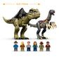 Giganotosaurus &amp; Therizinosaurus Attack - LEGO Jurassic World