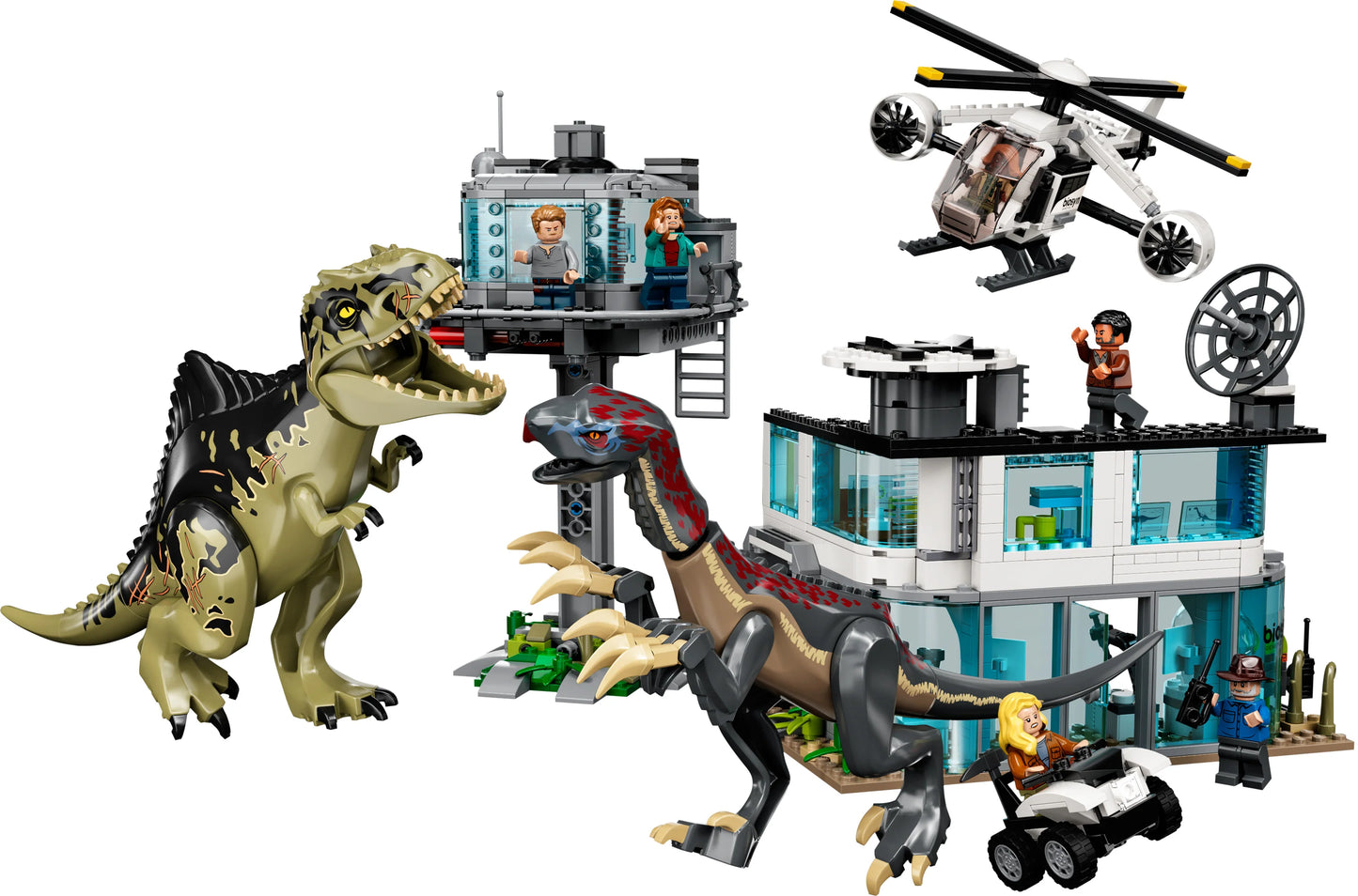 Giganotosaurus & Therizinosaurus Aanval-LEGO Jurassic World